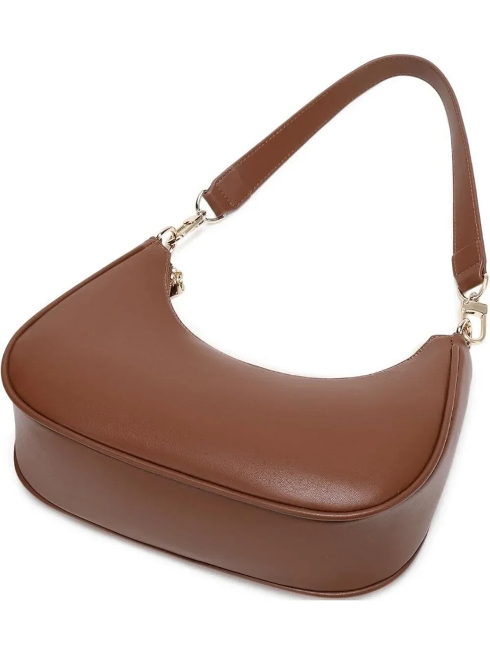 Cute Vintage Hobo Shoulder Bag - Lightweight Zipper Handbag for Dating